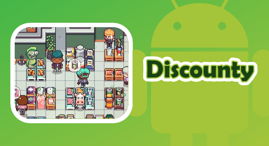 Capa do jogo Discounty: Supermarket Manager para Android