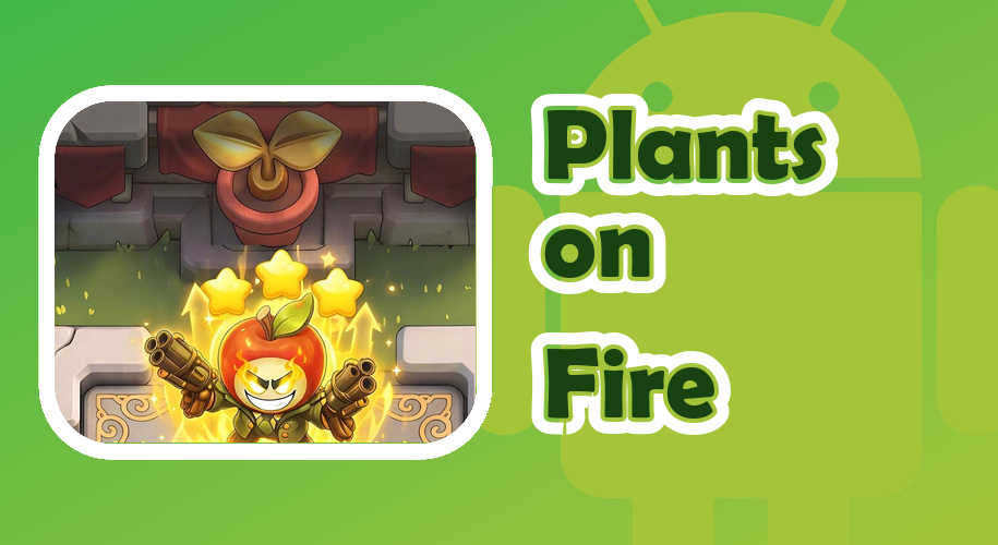 Capa do jogo Plants on Fire: Clash & Defend para Android