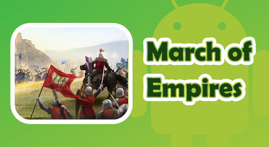 Capa do jogo March of Empires: Uma Jornada Épica no Mundo dos Jogos para Android para Android