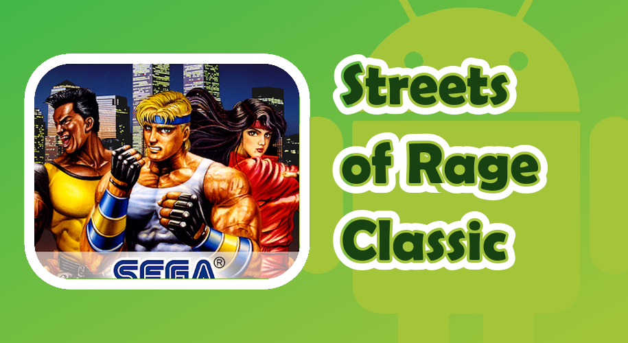 Capa do jogo Streets of Rage Classic para Android