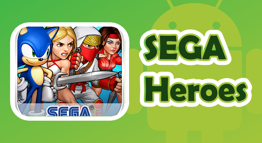 Capa do jogo SEGA Heroes para Android
