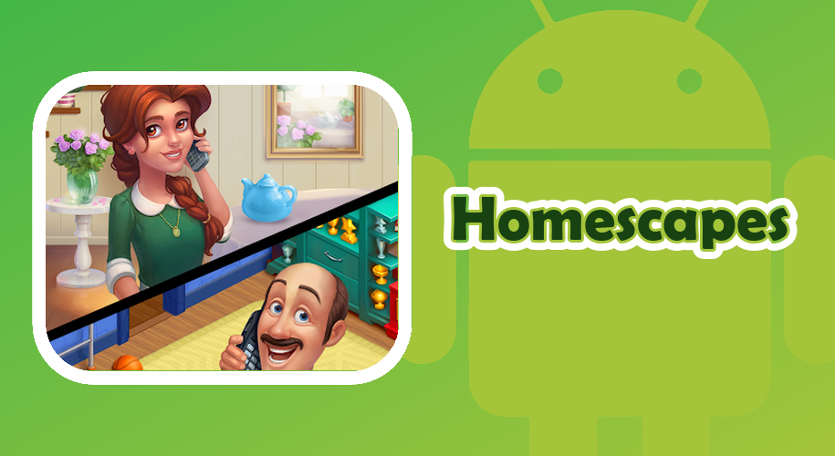 Capa do jogo Homescapes para Android