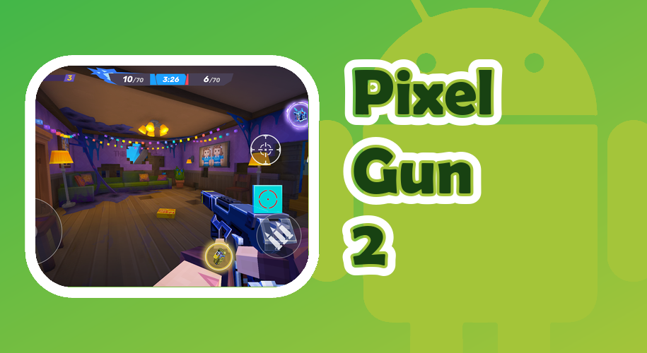 Capa do jogo Pixel Gun 2 para Android