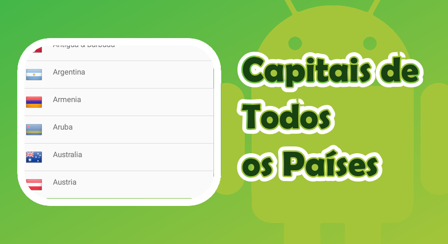 Capa do jogo Capitais de Todos os Países para Android