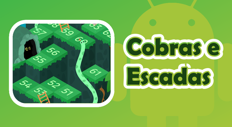 Capa do jogo Cobras e Escadas para Android