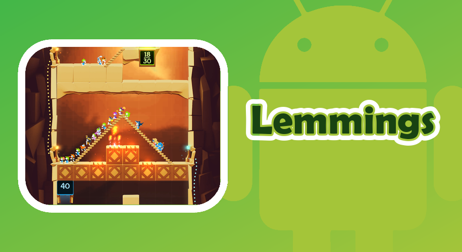Capa do jogo Lemmings para Android