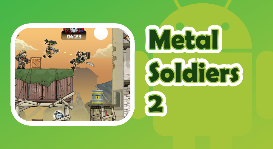 Capa do jogo Metal Soldiers 2 para Android