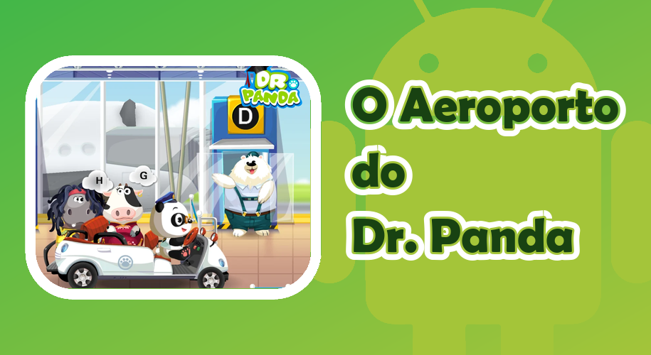 Capa do jogo O Aeroporto do Dr. Panda para Android