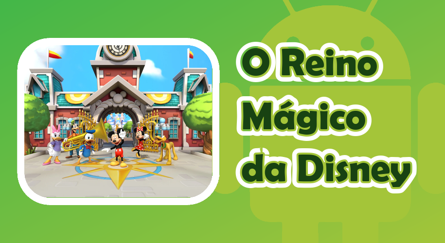 Capa do jogo O Reino Mágico da Disney para Android
