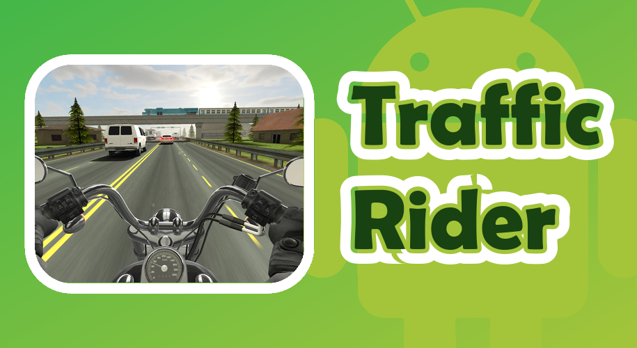 Capa do jogo Traffic Rider para Android
